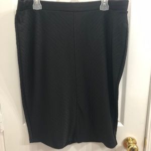Comfy Dressy Black Skirt